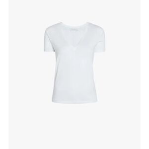 A sexier take on our classic, sheer T-Shirt from Another Tommorow black & white
